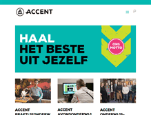 Tablet Screenshot of cvoaccent.nl